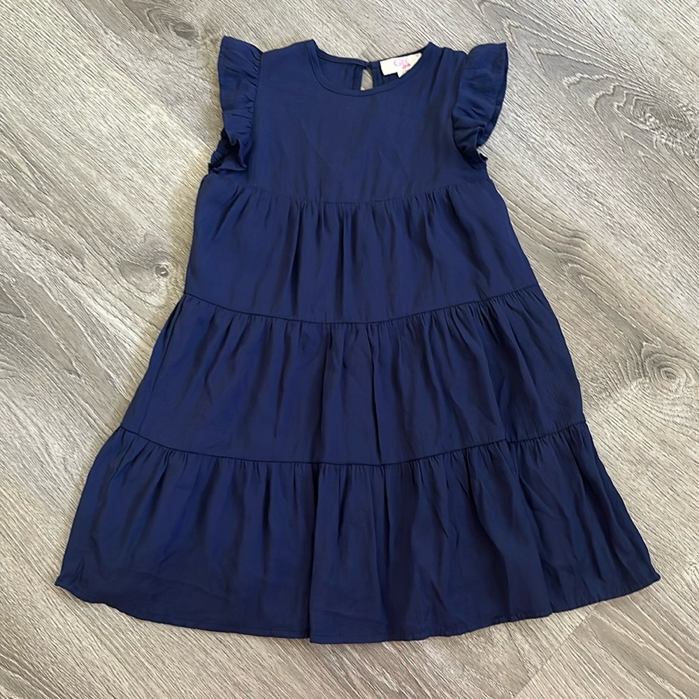 GB girls navy blue dress